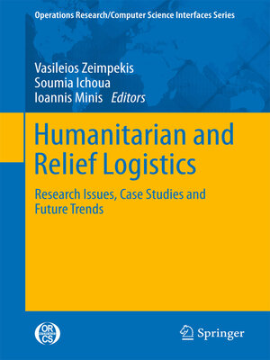 cover image of Humanitarian and Relief Logistics